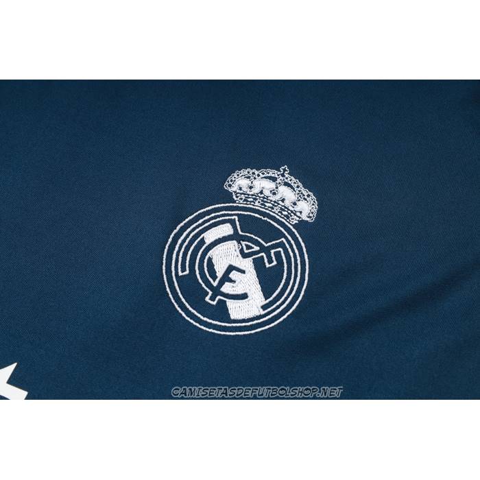 Chandal del Real Madrid 23-24 Manga Corta Azul